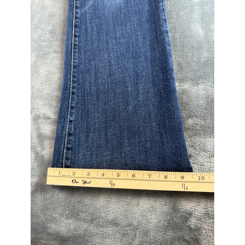 American Eagle Original Boot Women's Jeans Size 14 R High Rise Dark Wash - Picture 10 of 11